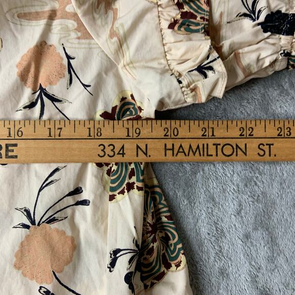 Ulla Johnson - Mari Top in Daisy 100% Cotton Size 8 Medium - Picture 4 of 7